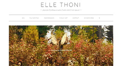Desktop Screenshot of ellethoni.com
