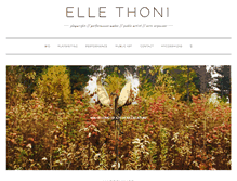Tablet Screenshot of ellethoni.com